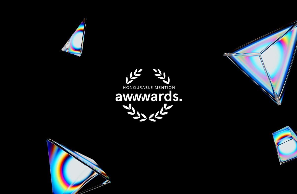 OHO Design, Honorable Mention für unsere Webseite