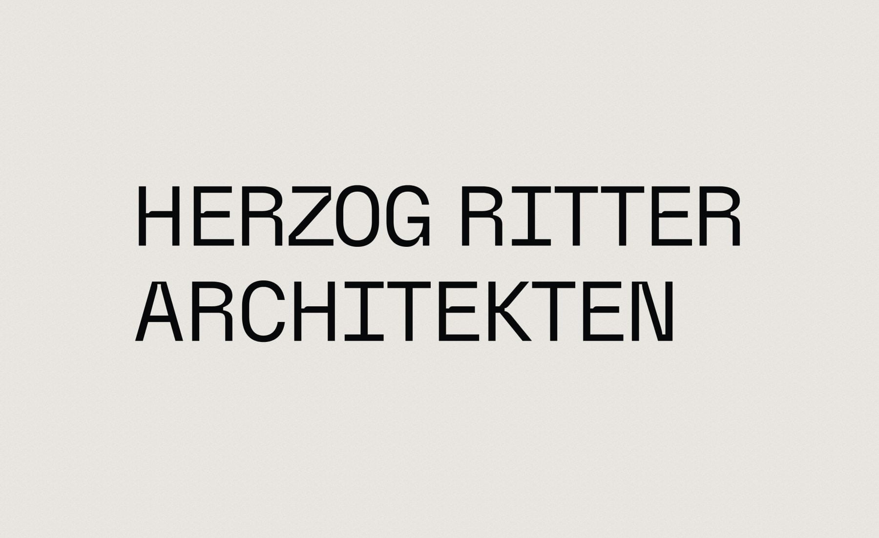 OHO Design, Herzog Ritter Architekten