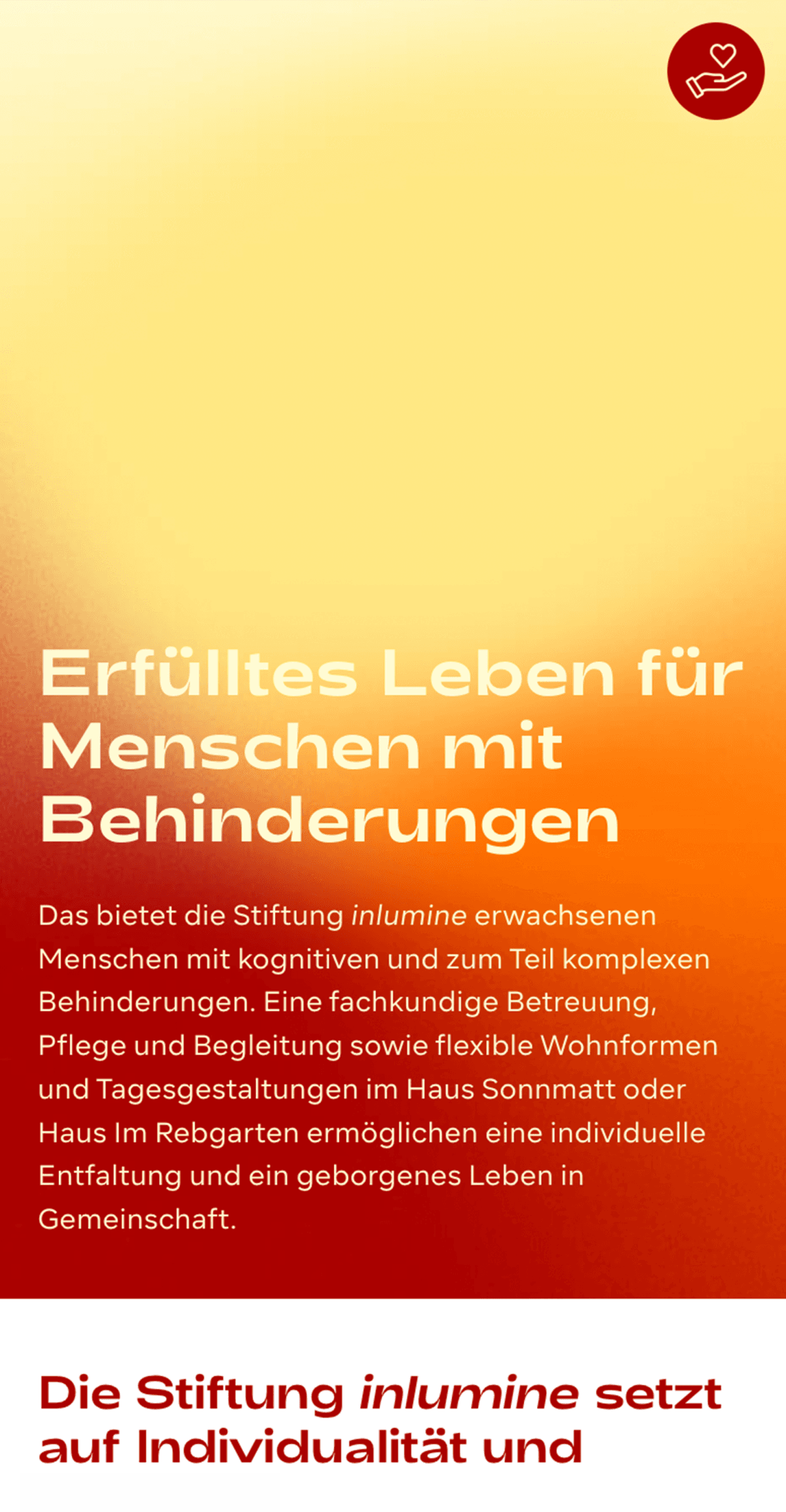 OHO Design, Stiftung inlumine